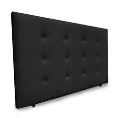 MAGIC CLASS - CABECERO NAIROBI DE PISO160X120 MICROFIBRA NEGRO
