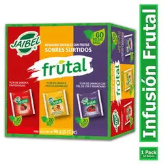 GENERICO - Jaibel Frutal Surtida Caja x 60 UDS