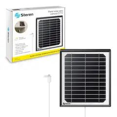 STEREN - Panel solar para cámara CCTV PS-5V