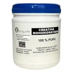 GENERICO - Creatina Monohidratada 250g Pura 100%