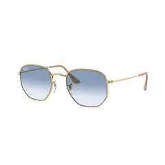 RAY BAN - Gafas De Sol Hexagonal Unisex Rb3548 Color Azul
