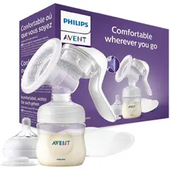 AVENT - Extractor Leche Materna Manual Biberón Lactancia