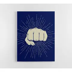 TAYRONA STORE - Cuadro En Lienzo Para Habitaciones Fist Puño 30x40cm