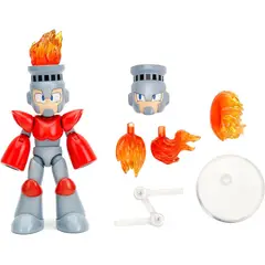 JADA TOYS - Fire Man Mega Man Figura De Accion Capcom 11 Cm