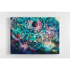 TAYRONA STORE - Cuadro En Lienzo Para Habitaciones Mandala 221 75x60cm