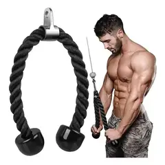 GENERICO - Lazo Cuerda Tríceps Bíceps Gimnasio Profesional Multifuerza