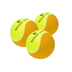 GENERICO - Pelotas De Tenis De Campo Bolas X 3 Unidades Wonder Sport