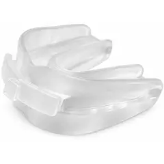 GENERICO - Protector Bucal Doble Boxeo ArtesMarciales Taekwondo Estuche