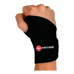 GENERICO - Muñequera Miyagi Ortopédica Deportiva Ajustable Neopreno