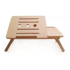 HOMETLY - Escritorio plegable portatil con 3 alturas.