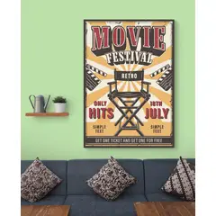 TAYRONA STORE - Cuadro En Lienzo Para Habitaciones Movie Poster 005 50x70cm
