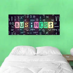 TAYRONA STORE - Cuadro En Lienzo Para Habitaciones Business 100x40cm