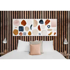 TAYRONA STORE - Cuadro En Lienzo Para Habitaciones Diseño Minimalista 345 100x40cm.