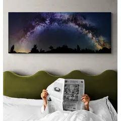 TAYRONA STORE - Cuadro En Lienzo Para Habitaciones Via Lactea 035 150x60cm