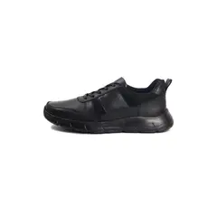 VIAR - Tenis en Cuero Para Hombre Lucas Negro