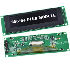 GENERICO - Pantalla OLED 28 256x64 25664 Puntos SSD1322 SPI Arduino