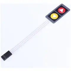 GENERICO - Teclado Matricial 1x2 2x1 De Membrana Para Arduino