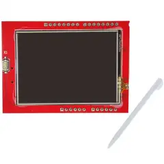 GENERICO - Pantalla touch Tft Lcd Arduino Uno R3 Spi Flash 24 + Lapiz