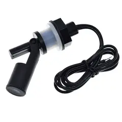 GENERICO - Sensor Nivel Horizontal Interruptor Flotador Plástico Negro