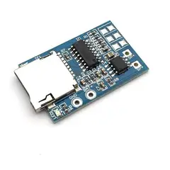 GENERICO - Reproductor Amplificador 2w Gpd2846a Tf Card Mp3 Arduino