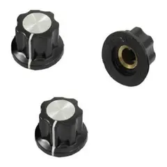 GENERICO - Perilla Tapa Rotativa Para Potenciometro Industrial