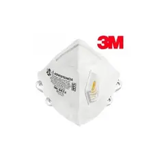3M - TAPABOCAS N95 9822 CON VALVULA Cool Flow™ X 10 UNIDADES -
