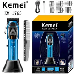 KEMEI - Cortadora De Pelo Motor Magnetico Km-1763 9000 Rpm