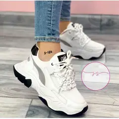 EVEGONZ - Tenis Deportivo Para Dama Zapatos Cómodos