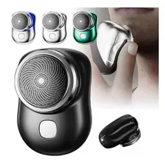 GENERICO - Afeitadora Eléctrica Portátil Mini-shave Recargable Por Usb_.