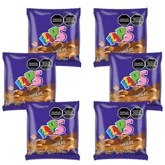 GENERICO - Flips Chocolate Bolsa X 120 Gramos X 6 Unidades