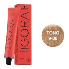 SCHWARZKOPF - Tinte Igora Royal 9-00 Rubio Muy Claro Natural Intenso