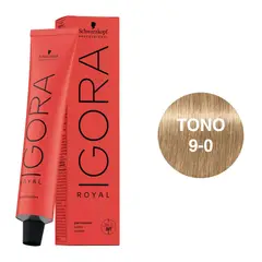 SCHWARZKOPF - Tinte Igora Royal 9-0 Rubio Muy Claro Natural
