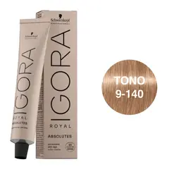SCHWARZKOPF - Tinte Igora Royal 9-140 Rubio Muy Claro Ceniza Beige Natural