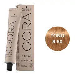 SCHWARZKOPF - Tinte Igora Royal 8-50 Rubio Claro Dorado Natural