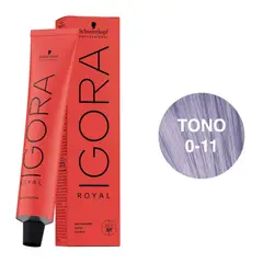 SCHWARZKOPF - Tinte Igora Royal 0-11 Tono Mezcla Argenta