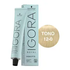 SCHWARZKOPF - Tinte Igora Royal 12-0 Superaclarante Natural
