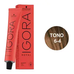 SCHWARZKOPF - Tinte Igora Royal 6-4 Rubio Oscuro Beige