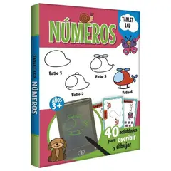 LEXUS - Libro Didáctico Tablero Lcd Los Numeros Juegos Escritura