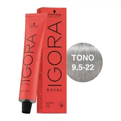 SCHWARZKOPF - Tinte Igora Royal 95-22 Rubio Pastel Humo Intenso