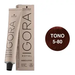 SCHWARZKOPF - Tinte Igora Royal 5-80 Castaño Claro Rojo Natural