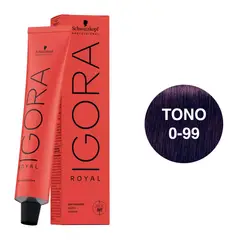 SCHWARZKOPF - Tinte Igora Royal 0-99 Tono Mezcla Violeta