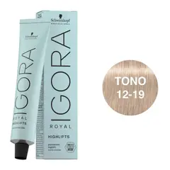 SCHWARZKOPF - Tinte Igora Royal 12-19 Superaclarante Ceniza Violeta