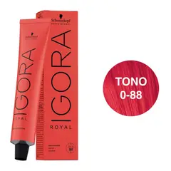 SCHWARZKOPF - Tinte Igora Royal 0-88 Tono Mezcla Rojo