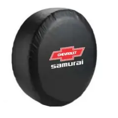 GENERICO - Chevrolet Samurai Forro Llanta De Repuesto Protector Funda