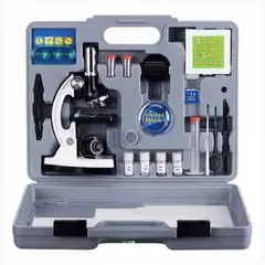 GENERICO - Microscopio Monocular Niños Didactico Amscope Kit 28 Piezas