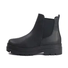 VIAR - Botines Cuero Mujer Melisa Negro