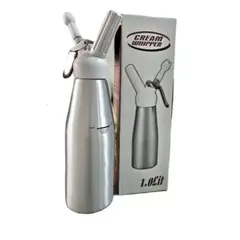 GENERICO - Chantillera Dispensador Crema Acero Inoxidable 1000 ml