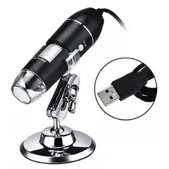 GENERICO - Microscopio Electronico Usb 1600x8 Led Graduable