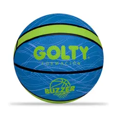 GOLTY - Balón Baloncesto Formación Buzzer No.5-Azul/Verde