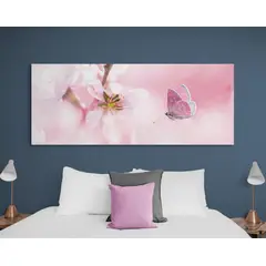 TAYRONA STORE - Cuadro En Lienzo Para Habitaciones Mariposas 198 150x60cm